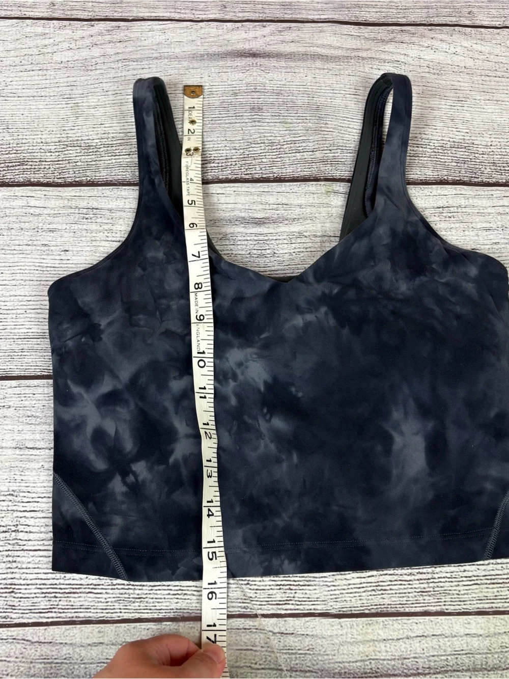 Lululemon Align Tank *Diamond Dye Diamond Dye Asphalt Grey True Navy